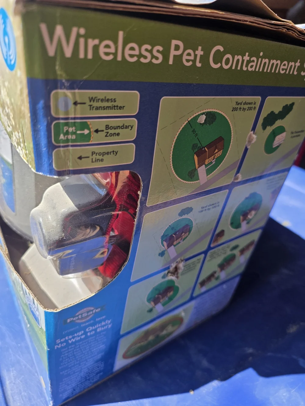 PetSafe Wireless Pet Containment System - Blue/Black
